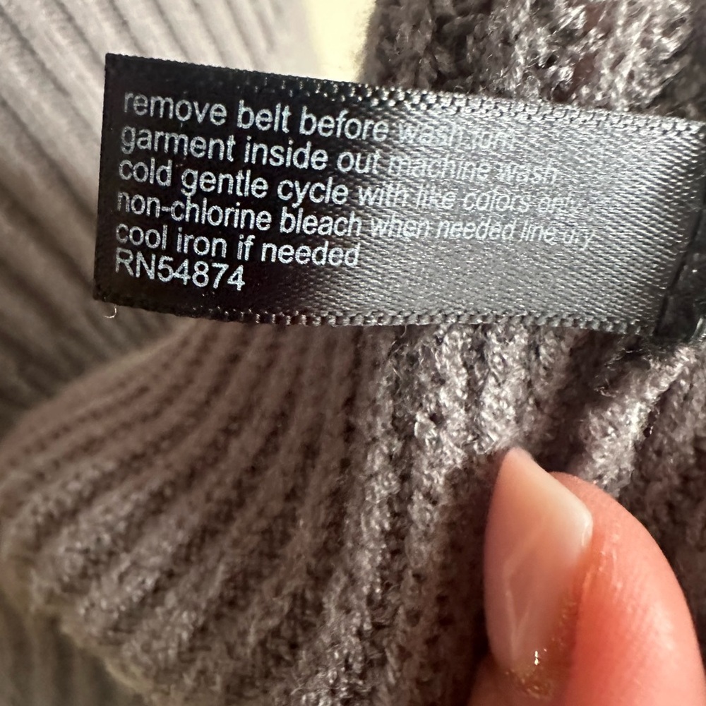 The Limited Gray Sweater Dress- Medium - Picture 10 of 10